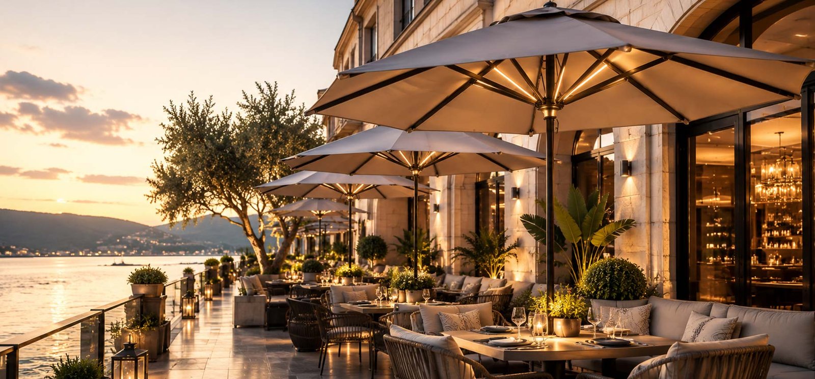 Cafe Şemsiye Sistemleri